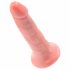 King Cock 5 dildo (13 cm) - tělová barva