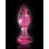 Icicles No. 79 - plug anal en verre rose