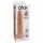 King Cock 9 - realistické dildo (23 cm) - přírodní