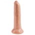 King Cock 9 - realistické dildo (23 cm) - přírodní