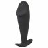 Black Velvet Butt Plug - anální dildo (černé)