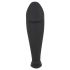 Black Velvet Butt Plug - anální dildo (černé)