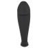 Black Velvet Butt Plug - anální dildo (černé)