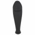 Black Velvet Butt Plug - anální dildo (černé)