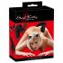 Bad Kitty pet play - sada kočičí ouška + anální dildo s kočičím ocasem - černé (2 dílná sada)