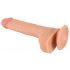 realistixxx real lover medium - realistické dildo s přísavkou (22cm) - tělová barva