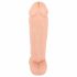 realistixxx Giant 3XL - velké realistické dildo s přísavkou (42cm) - tělová barva