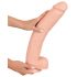 Realistixxx Giant 3XL - levensechte dildo (42cm) - natuur