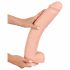 realistixxx Giant 3XL - velké realistické dildo s přísavkou (42cm) - tělová barva