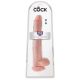 King Cock 14 varlat velké dildo (35 cm) - přírodní