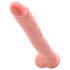 Dildo King Cock 35 cm avec testicules - naturel