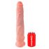 King Cock 14 varlat velké dildo (35 cm) - přírodní