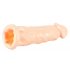 You2Toys Silicone Extension - prodlužující návlek na penis (tělová barva) - 19cm