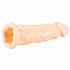 You2Toys Silicone Extension - prodlužující návlek na penis (tělová barva) - 19cm