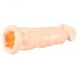 You2Toys Silicone Extension - prodlužující návlek na penis (tělová barva) - 19cm