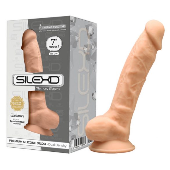 Silexd 7 - gode ventouse - 17,5cm (naturel)