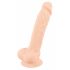 Silexd 7 - umělý penis s přísavkou - 17,5 cm (přírodní barva)