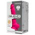 Silexd 7 - Dildo modulable à ventouse avec testicules - 17,5 cm (rose)