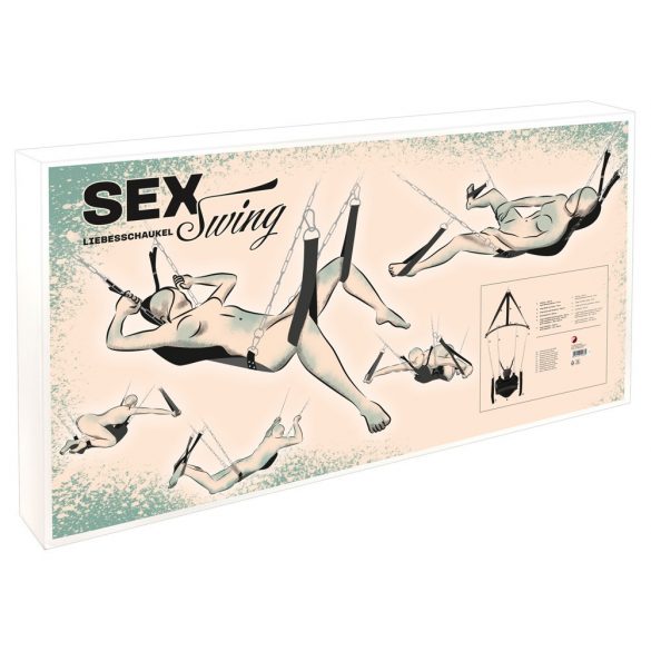 You2Toys Sex Swing - sexuální houpačka (černá)