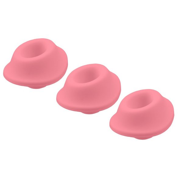 Womanizer Premium Eco - vervangende zuignapjes set - roze (3 stuks)