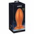 Anos - velké anální dildo (oranžové)