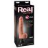 Echt Feel Deluxe Nr. 6 - realistische vibrator met ballen (natuurlijk)