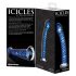 Icicles No. 29 - blauwe, spiraalvormige glazen dildo