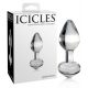 Icicles No. 44 - plug anal en verre (transparent)