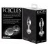 Icicles No. 44 - plug anal en verre (transparent)