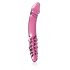 Icicles No. 57 - double-ended verre dildo (rose)