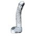 Icicles No. 61 - skleněné dildo s penisem (průsvitné)