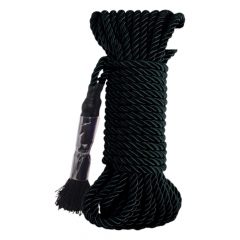 Fetish Silky Rope - Shibari lano - 10 m (černé)