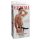 Fetisj Strap-On 8 - holle vibrator (zwart)