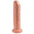 King Cock 7 - realistický dildo (18 cm) - přírodní