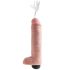 King Cock 10 - realistische spuitende dildo (25cm) - naturel