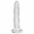 King Cock Clear 6 - lepivé dildo (15 cm)