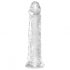 King Cock Clair 8 - Gode à ventouse, grand (20 cm)