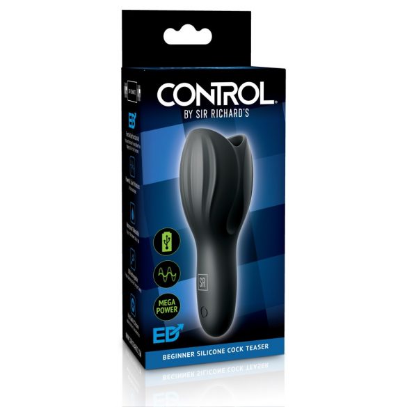 Excitateur Cock - étanche, rechargeable, stimulateur de gland (noir)