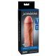 X-TENSION Perfect 1 - realistický návlek na penis (17,7 cm) - přírodní