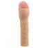 X-TENSION Perfect 2 - realistický návlek na penis (20,3cm) - přírodní