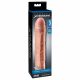 X-TENSION Perfect 3 - realistický návlek na penis (22,8cm) - přírodní