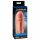 X-TENSION Mega 1 - realistický návlek na penis (17,7 cm) - přírodní