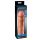 X-TENSION Mega 2 - realistický návlek na penis (20,3cm) - přírodní