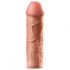 X-TENSION Mega 2 - realistický návlek na penis (20,3cm) - přírodní