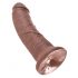 King Cock 20 cm Dildo - Bronzé