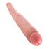 King Cock 16 Taps toelopend - levensechte dubbele dildo (41cm) - natuurlijk