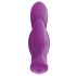 3Some totale extase - oplaadbare, draadloze driedubbele vibrator (paars)