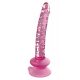 Icicles Nr. 86 - glazen dildo (roze)