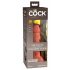 King Cock Elite 6 - gode réaliste à ventouse (15 cm) - foncé