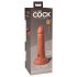 King Cock Elite 6 - gode réaliste à ventouse (15 cm) - foncé